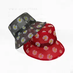 کلاه باکت ترنسپرنت طرح دار - هیچ استور - خرید اینترنتی اکسسوری فانتزی