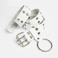 کمربند دو پانچ سفید - هیچ استور - خرید اینترنتی اکسسوری فانتزی