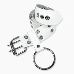 کمربند دو پانچ سفید - هیچ استور - خرید اینترنتی اکسسوری فانتزی