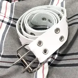 کمربند دو پانچ سفید - هیچ استور - خرید اینترنتی اکسسوری فانتزی