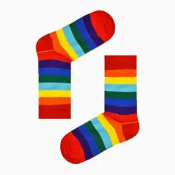 جوراب رنگین کمانی - هیچ استور - خرید اینترنتی اکسسوری فانتزی