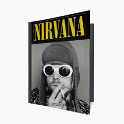 کلاسور طرح نیروانا - هیچ استور - خرید اینترنتی اکسسوری فانتزی