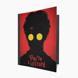 کلاسور طرح هری پاتر - هیچ استور - خرید اینترنتی اکسسوری فانتزی