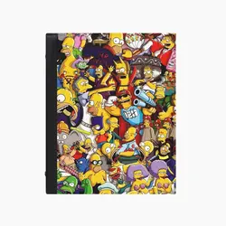 کلاسور طرح سیمپسون ها 2 - هیچ استور - خرید اینترنتی اکسسوری فانتزی