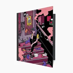 کلاسور طرح گمشده - هیچ استور - خرید اینترنتی اکسسوری فانتزی