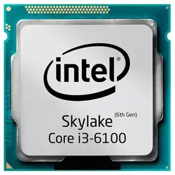 پردازنده Intel Skylake Core i3-6100 CPU