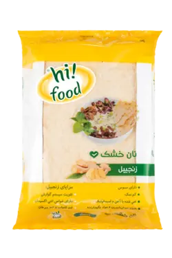 نان لواش خشک زنجبیل