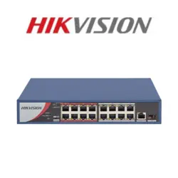 سوییچ 18 پورت هایک ویژن مدل DS-3E0318P-E/M | هایک ویژن