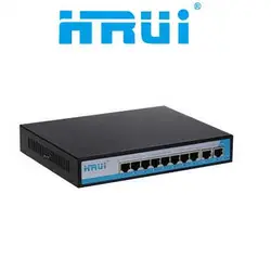 سوئیچ 8 پورت HRUI مدل HR901-AFG-82N | هایک ویژن