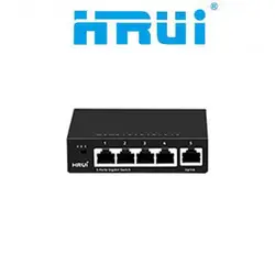 سوئیچ 5 پورت HRUI مدل HR-SWG1050