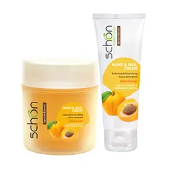 کرم دست و صورت کاسه‌ای زردآلو شون