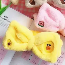 هدبند فانتزی حوله ای میشا طرح جوجه اردک