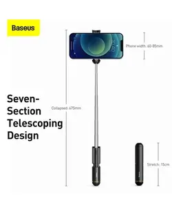 پایه مونوپاد باسئوس | Baseus Mini Bluetooth Folding Selfie Stick WS-19001