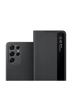 کیف کلاسوری هوشمند Clear View Cover سامسونگ گلکسی S21 Plus