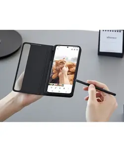 کیف کلاسوری هوشمند Clear View Cover سامسونگ گلکسی S21 Plus