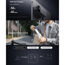 پاوربانک 24000 میلی آمپر انکر | Anker 737 Powerbank A1289