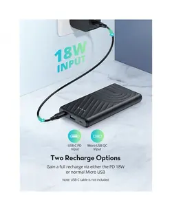 پاوربانک 10000 میلی آمپر ساعت راو پاور | Ravpower RP-PB195