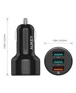 شارژر فندکی آکی | AUKEY CC-T11 Car Charger