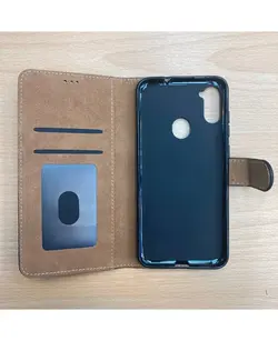 کیف کلاسوری طرح چرم سامسونگ Galaxy A11