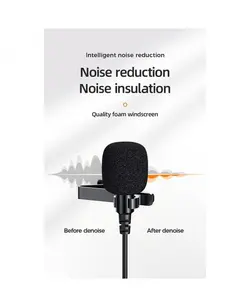 میکروفن یقه ای جوی روم | Joyroom Lavalier Microphone JR-LM12M