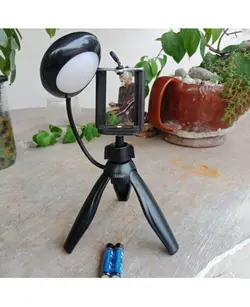 سه پایه نگهدارنده گوشی موبایل ارلدام | Earldom Selfie Lamp Tripod