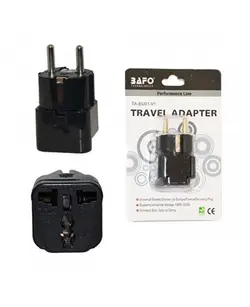 تبدیل برق 3 به 2 بافو | BAFO Travel Adapter TA-EU01-V1