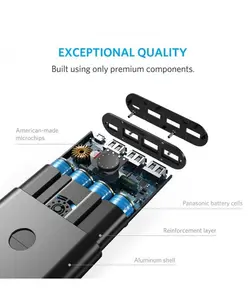 پاوربانک Q3 انکر ظرفیت 26800 میلی آمپر ساعت | Anker 26800 Q3 A1374