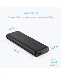 پاوربانک انکر با ظرفیت 20000 میلی آمپر ساعت | Anker PowerCore A1275