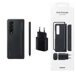 کیف، قلم و شارژر 25 وات سامسونگ | Samsung Galaxy Z Fold 4 Note Package
