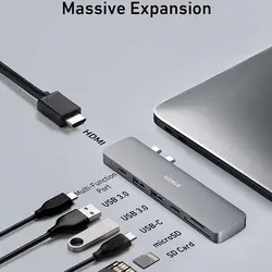 هاب 7 پورت مک بوک انکر | Anker 547 USB-C Hub A8371