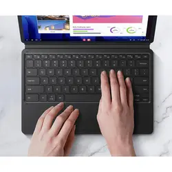 کیف کیبورد دار سامسونگ Book cover Galaxy Tab S8 Plus | Tab S7 Plus