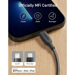 کابل تبدیل USB-A به لایتنینگ انکر | Anker PowerLine III A8813