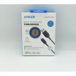 کابل تبدیل USB-A به لایتنینگ انکر | Anker PowerLine III A8813