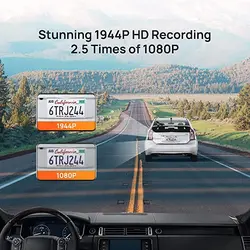 دوربین فیلم برداری خودرو شیائومی | 70mai Dash Cam Pro Plus+ Rear Cam Set A500S-1