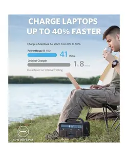 شارژر همراه پاورهوس انکر | Anker PowerHouse II 400 A1730