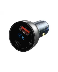 شارژر فندکی به همراه کابل باسئوس | Baseus Dual Quick Car Charger 65W