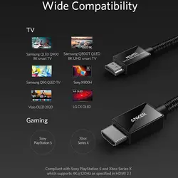 کابل HDMI انکر | Anker A8743 Ultra High Speed HDMI Cable
