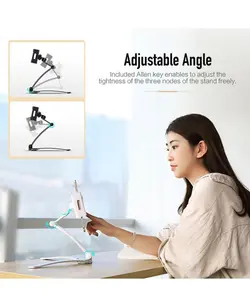 پایه نگهدارنده موبایل و تبلت راک | Rock Universal Adjustable Desktop Stand