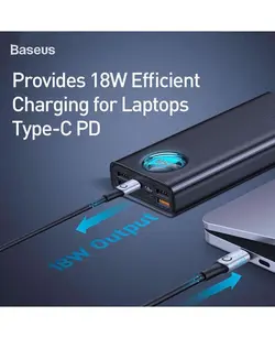 پاوربانک 30000 میلی آمپر باسئوس | Baseus Amblight Digital Display Quick