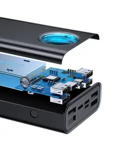 پاوربانک 30000 میلی آمپر باسئوس | Baseus Amblight Digital Display Quick