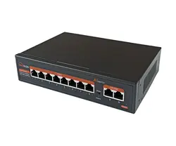 سوئیچ 10 پورت PoE مکسرون MSW-2010FP-2FL-120I