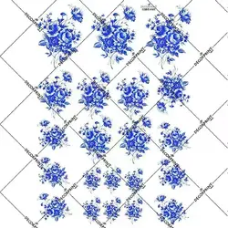 کاغذ ترانسفر جهت تزئین شمع کد 4182