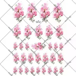 کاغذ ترانسفر جهت تزئین شمع کد 4195