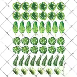 کاغذ ترانسفر جهت تزئین شمع کد 4429