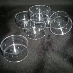 کاپ وارمر شفاف یا طلقی دایره 4 ساعته 100 تایی - لوازم شمع اچ ان ابی