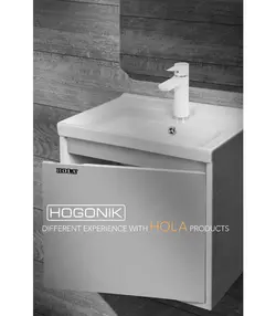 روشویی کابینتی هُلا HD5001 طوسی