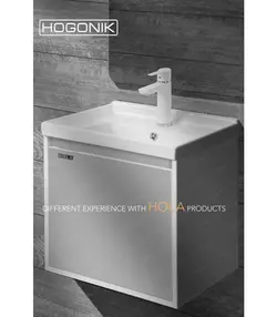 روشویی کابینتی هُلا HD5001 طوسی