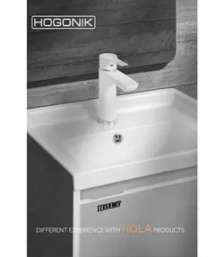 روشویی کابینتی هُلا HD5001 طوسی