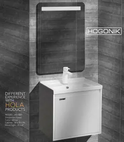 روشویی کابینتی هُلا HD5001 سفید