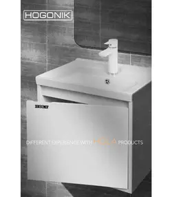 روشویی کابینتی هُلا HD5001 سفید